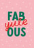 Cute Christmas Card For Friends - Fab Yule Ous created by Joyful Joyful