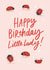 Cute Birthday Card - For Her - Ladybirds created by Nicky Laatz