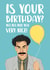 Ali G Borat Birthday Card 4160 created by The Cake Thief