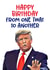 trump donald Birthday Card 20543 created by Superlush Cards