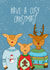 family reindeer Christmas Card 11800 created by Evie Garnett Designs