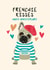 French Bulldog Dog Themed Anniversary Card created by Diva Doodle Designs