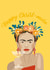 frida muse Christmas Card 20783 created by Laura Niles Design