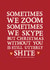 zoom skype Christmas Card 3699 created by Zoe Brennan