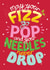 may fizz Christmas Card 20235 created by Dan McFadden