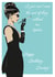 Classic Birthday Card - Audrey Hepburn - Quote created by @alessia_oliveri_design