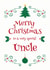 uncle adult Christmas Card 4826 created by Hello Fridays Studio
