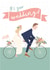 Pretty Trendy Tandem Wedding Card - Bride And Groom - It's Your Wedding created by Hannah Rogers