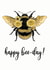 bee illustration Birthday Card 20685 created by Trudles Doodles Handmade