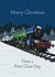 Flying Scotsman steam train Christmas card created by Evie Garnett Designs