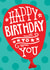 Classic Birthday Card - Balloon - Happy Birthday To You created by Woah there Pickle