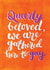 Wedding Bride Card 46055 created by Feisty Letters