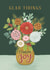 floral pretty Christmas Card 16347 created by Made by Burbs