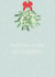 mistletoe adult Christmas Card 44629 created by Amber Jane