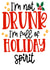 adult alcohol Christmas Card 32022 created by Dirty Designs