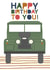 land rover landrover Birthday Card 20007 created by Hannah Rogers