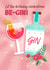 begin gin Birthday Card 19715 created by Dalia Clark Design