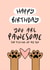 You Are Pawesome Happy Birthday Card created by Muses & May
