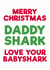 baby shark dad Christmas Card 42987 created by PaperPiranha