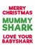 mummy shark baby shark Card 42988 created by PaperPiranha