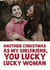 Funny Christmas Card - Girlfriend - Lucky Woman created by Studio Doodles