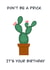 prick cactus Birthday Card 22622 created by Saundra Jones