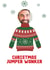 Rude Personalised Chirstmas Card / Photo Card - Christmas Jumper Wanker created by Filthy Sentiments