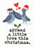 John Lewis Ad Christmas Card 6029 created by Mrs Best Paper Co.