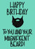 Beards Beard card Birthday Card 13629 created by Laura Did That