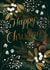 traditional mistletoe Christmas Card 35433 created by Victoria Nelson