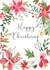watercolour gold Christmas Card 35440 created by Victoria Nelson