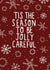 Jolly Tis the season Christmas Card 46293 created by Holly Simone Illustration 
