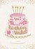 Traditional Birthday Card - Cake - Birthday Wishes created by Tanya Laporte Designs
