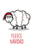 fleece navidad Christmas Card 42264 created by Graphic Print Company