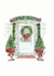 front door Christmas Card 20980 created by Paola Portello