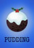 Christmas Pudding Card 36389 created by The Ink Splat