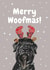 Dog from the dog Christmas Card 20650 created by Studio Woof