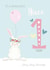 1 1st Birthday Card 20984 created by Little FreyFrey Co.