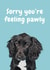 Pawly Dog Get Well Card 20652 created by Studio Woof