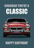 Birthday For grandad Classic MG Sports Car created by RetroMotion Artwork