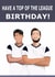 Have a Top of the League Birthday created by onethirtysix_am