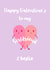 cute girlfriend Valentines Day Card 17645 created by Zoe Shepherd