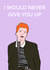 Rick Astley Celebrity Valentines Day Card 43195 created by Amy Louisa