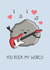 rock guitar Valentines Day Card 17292 created by Creaternet