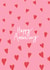 Cute Anniversary Card - Hearts - Happy Anniversary created by Fiona Sutherland
