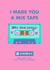 '80s love songs mix tape created by Get The Party Crafted