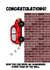 car brick wall Congratulations Card 17934 created by Ross Hendrick