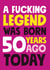 Fucking legend born 50 years ago today created by Roll Creative