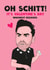 Rude Valentines Day Card - Schitts Creek - David Rose - Oh Schitt It's Valentines Day Warmest Regards created by Kasia Cards