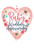 Pretty Floral Ruby Anniversary - 40 Years - Ruby Wedding Anniversary created by Katie Phythian Design